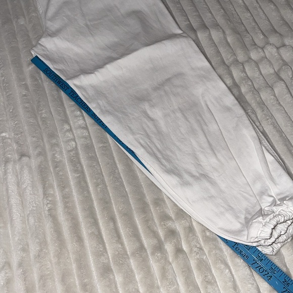 Free People White Denim Jogger | Size Small - Picture 14 of 14